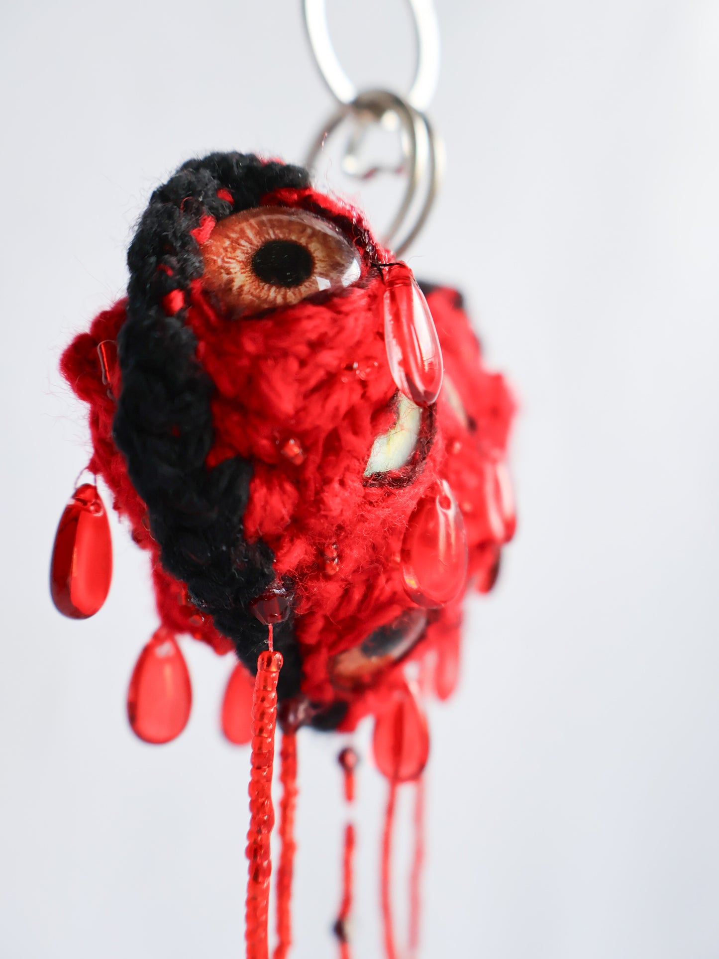 100 Eyes Keychain