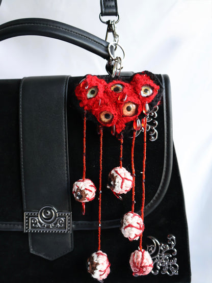 100 Eyes Keychain
