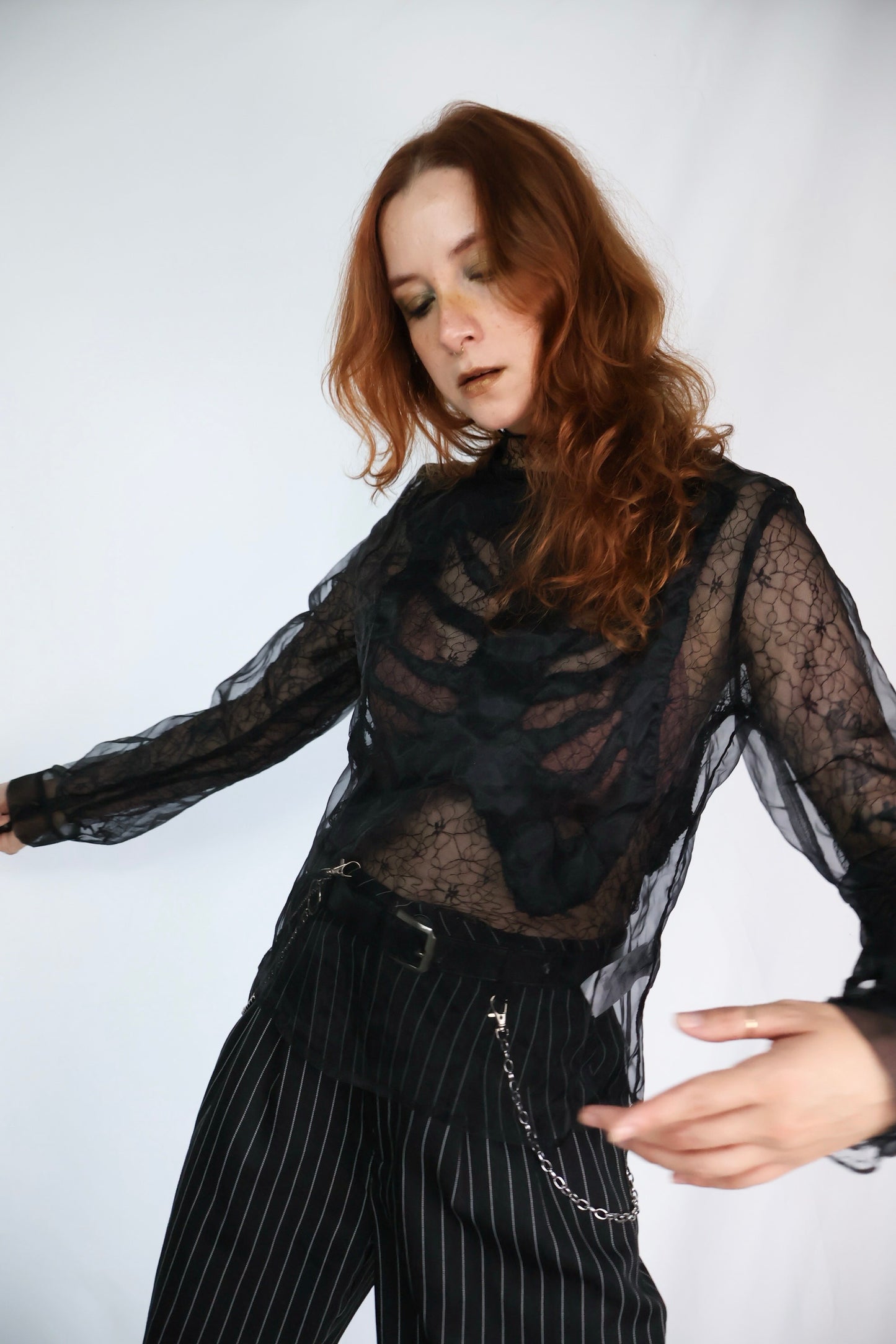 Metrom Ribcabe Upcycled Top