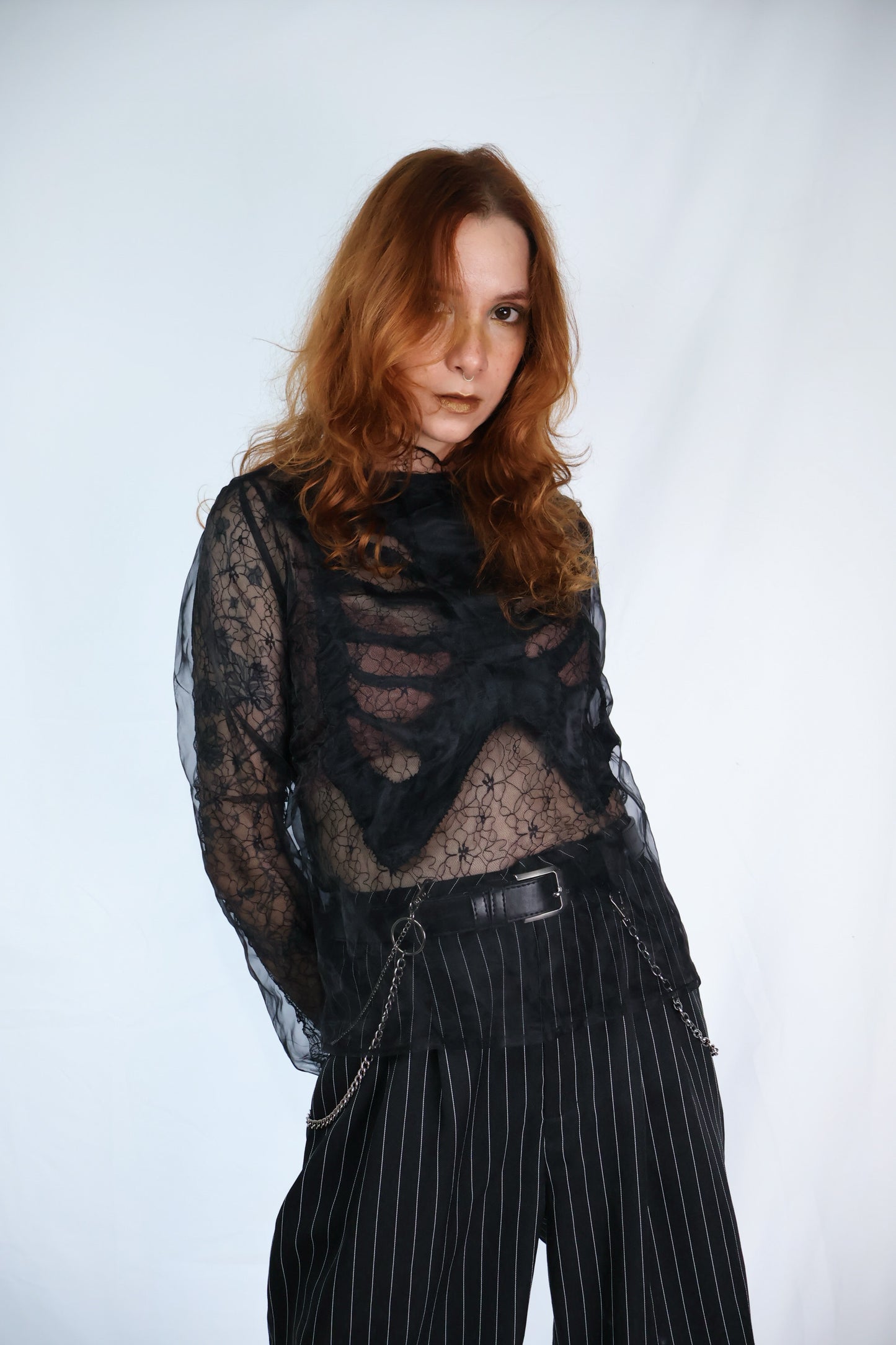 Metrom Ribcabe Upcycled Top