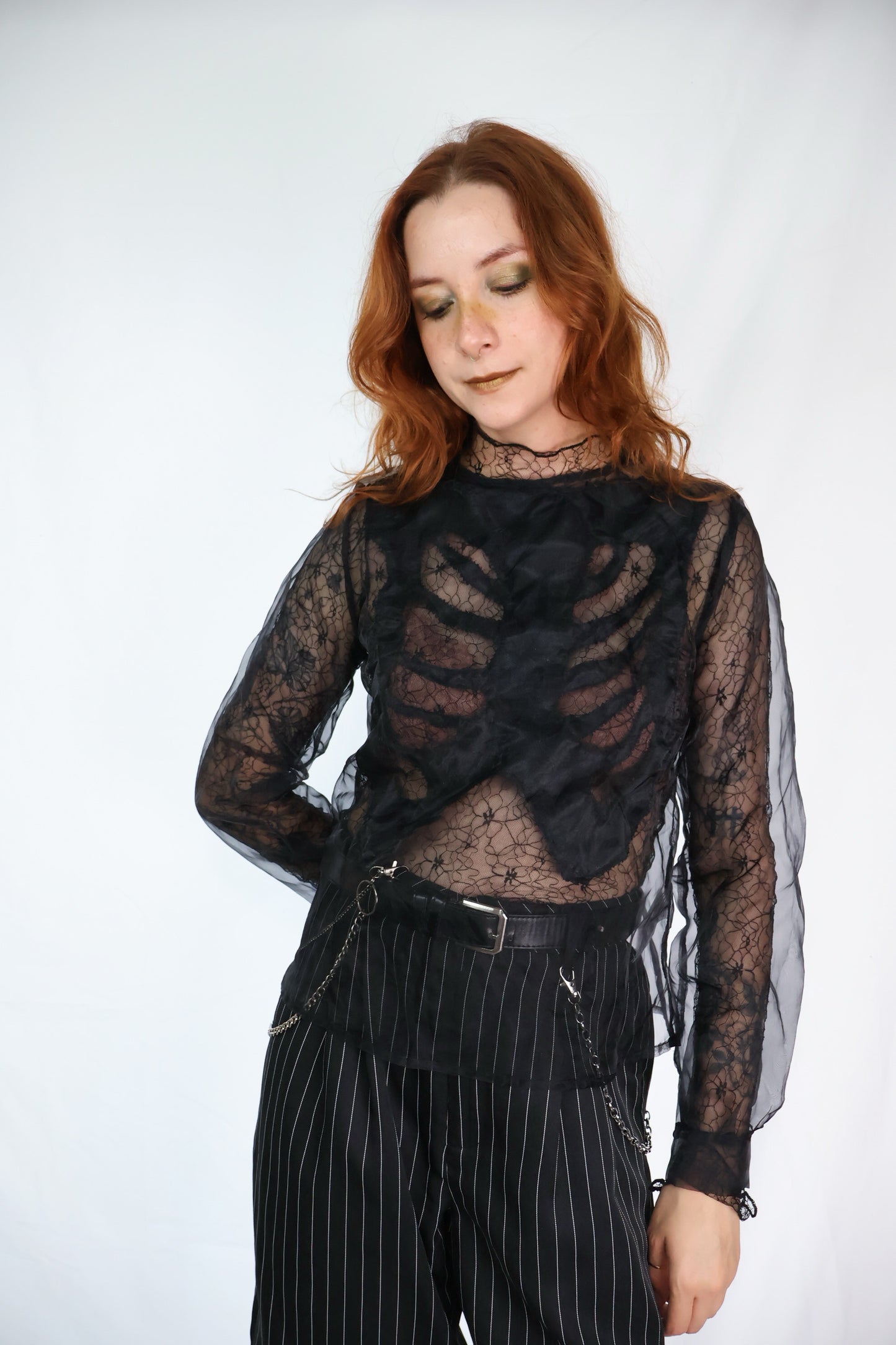 Metrom Ribcabe Upcycled Top