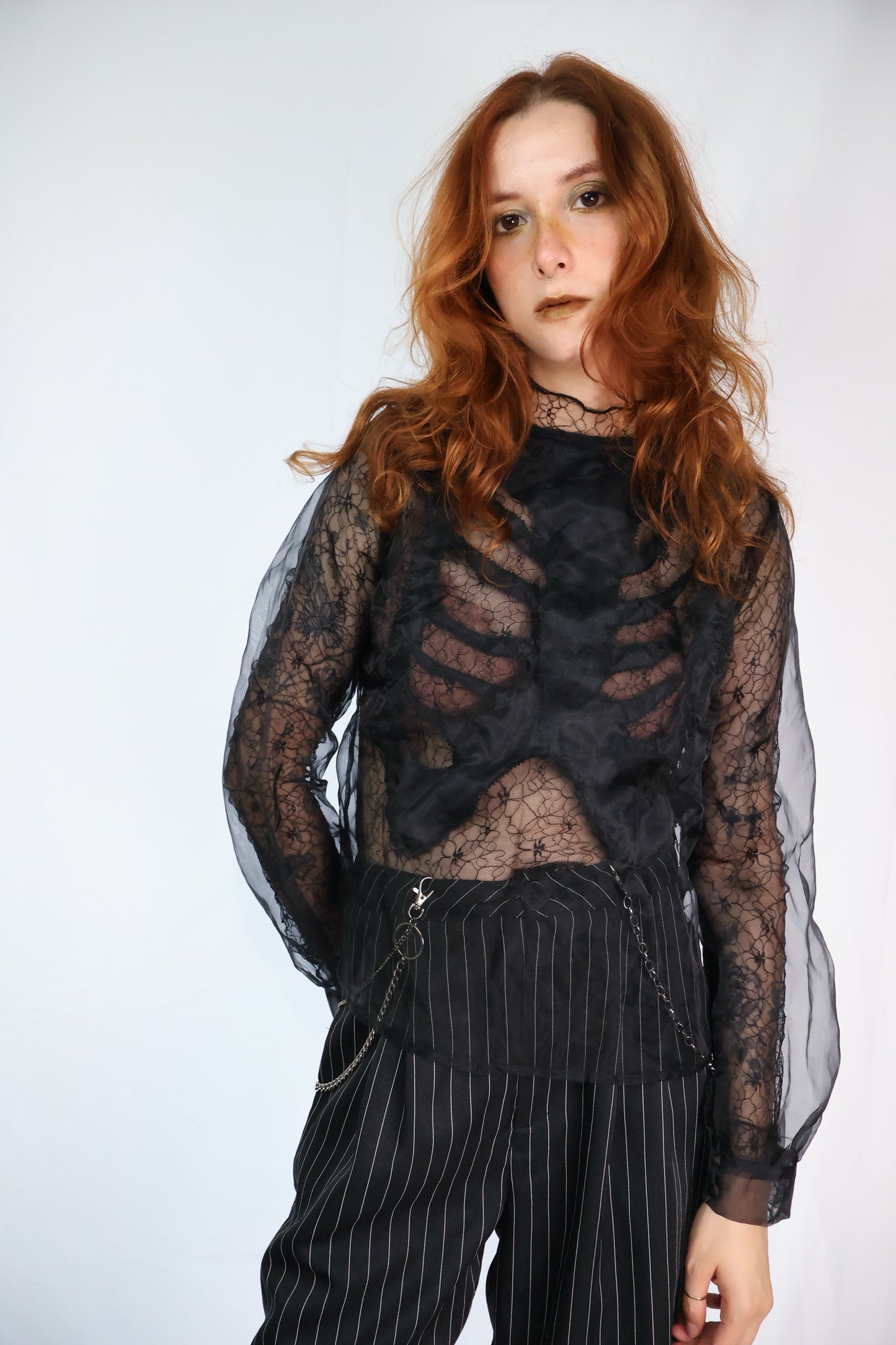 Metrom Ribcabe Upcycled Top