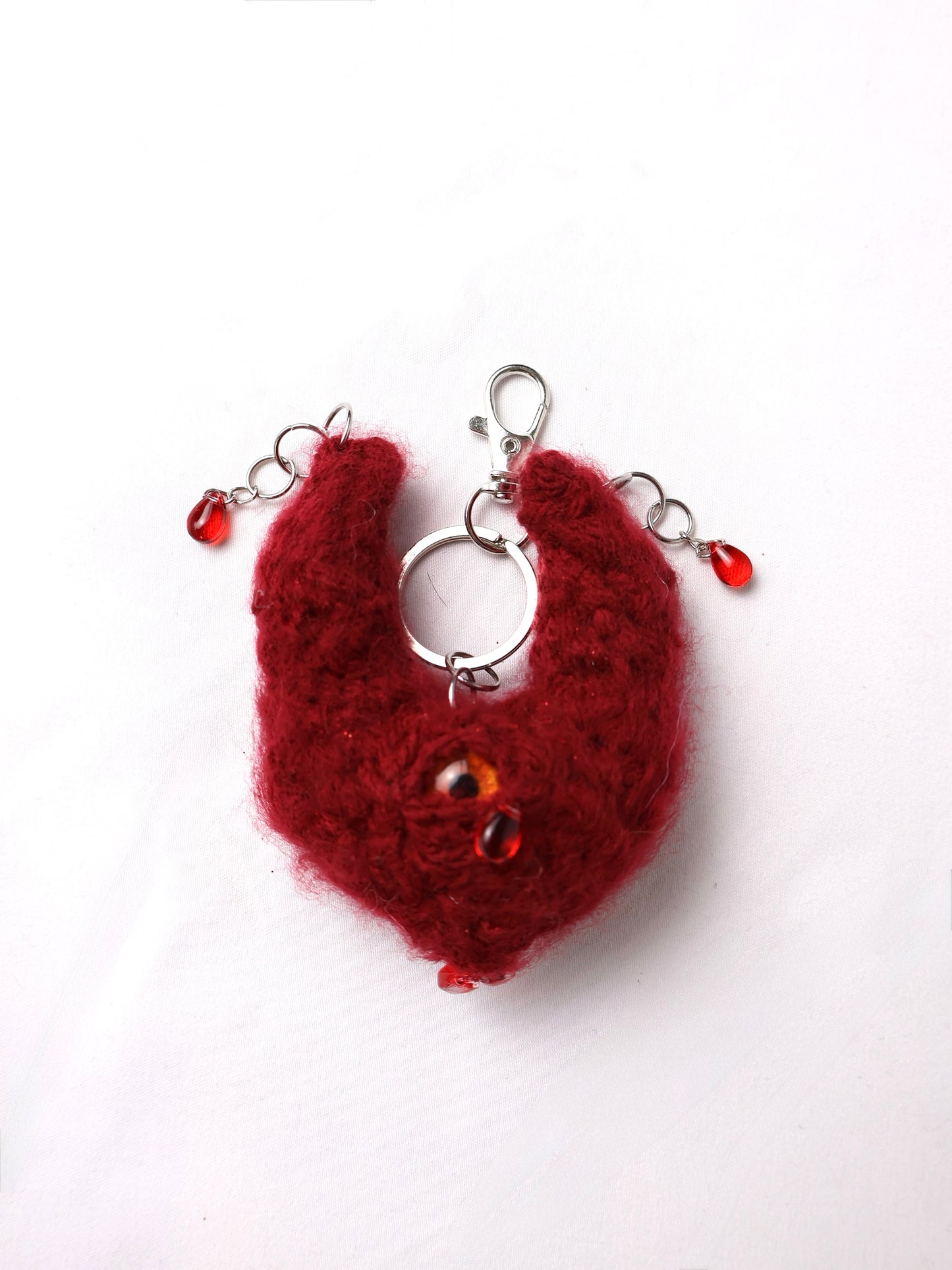 Devil Heart Keychain