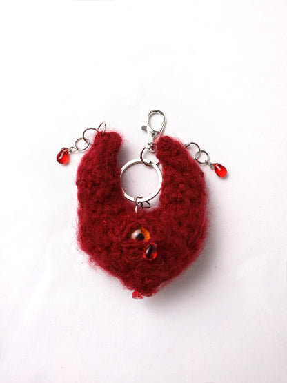 Devil Heart Keychain
