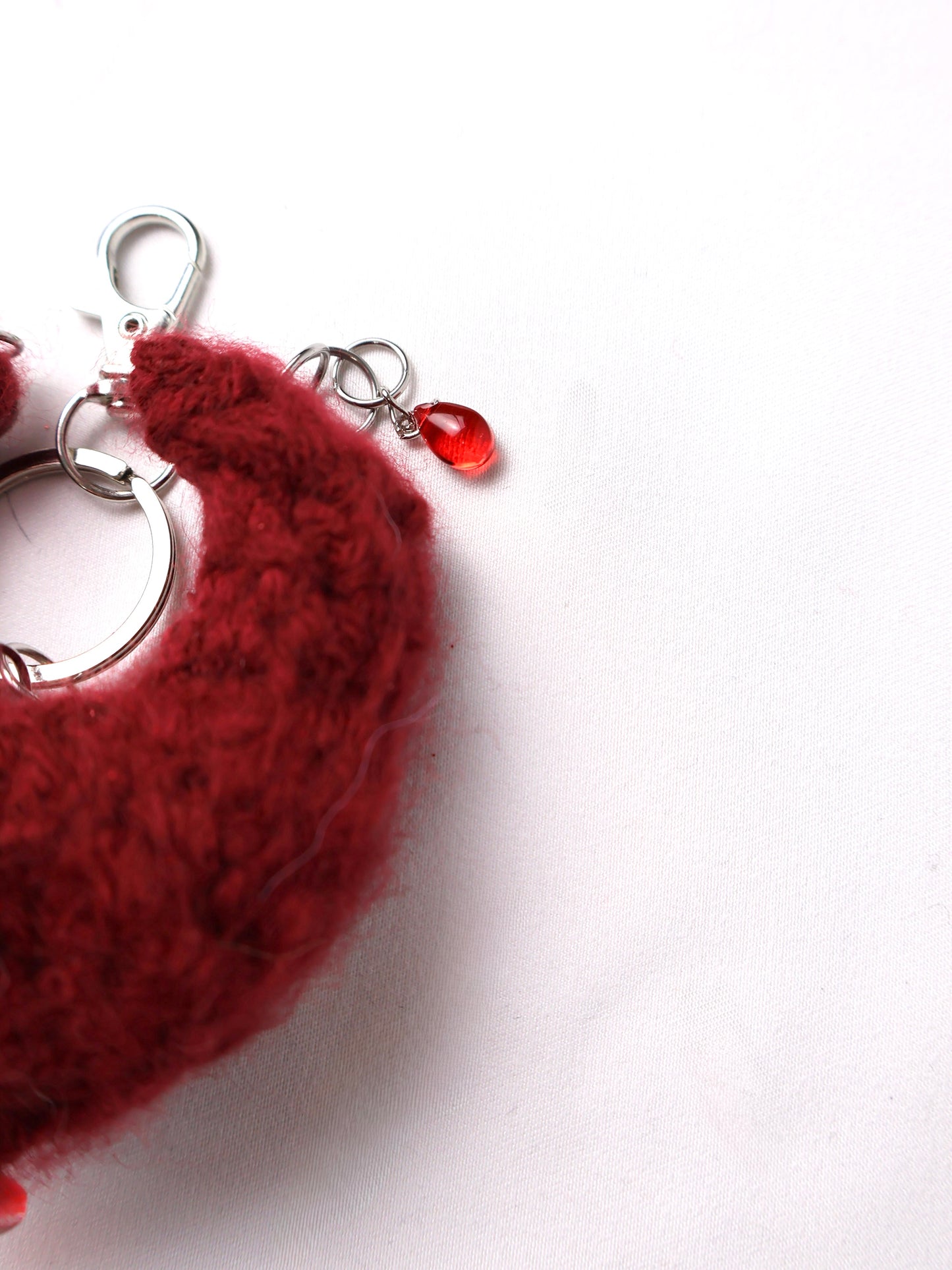 Devil Heart Keychain