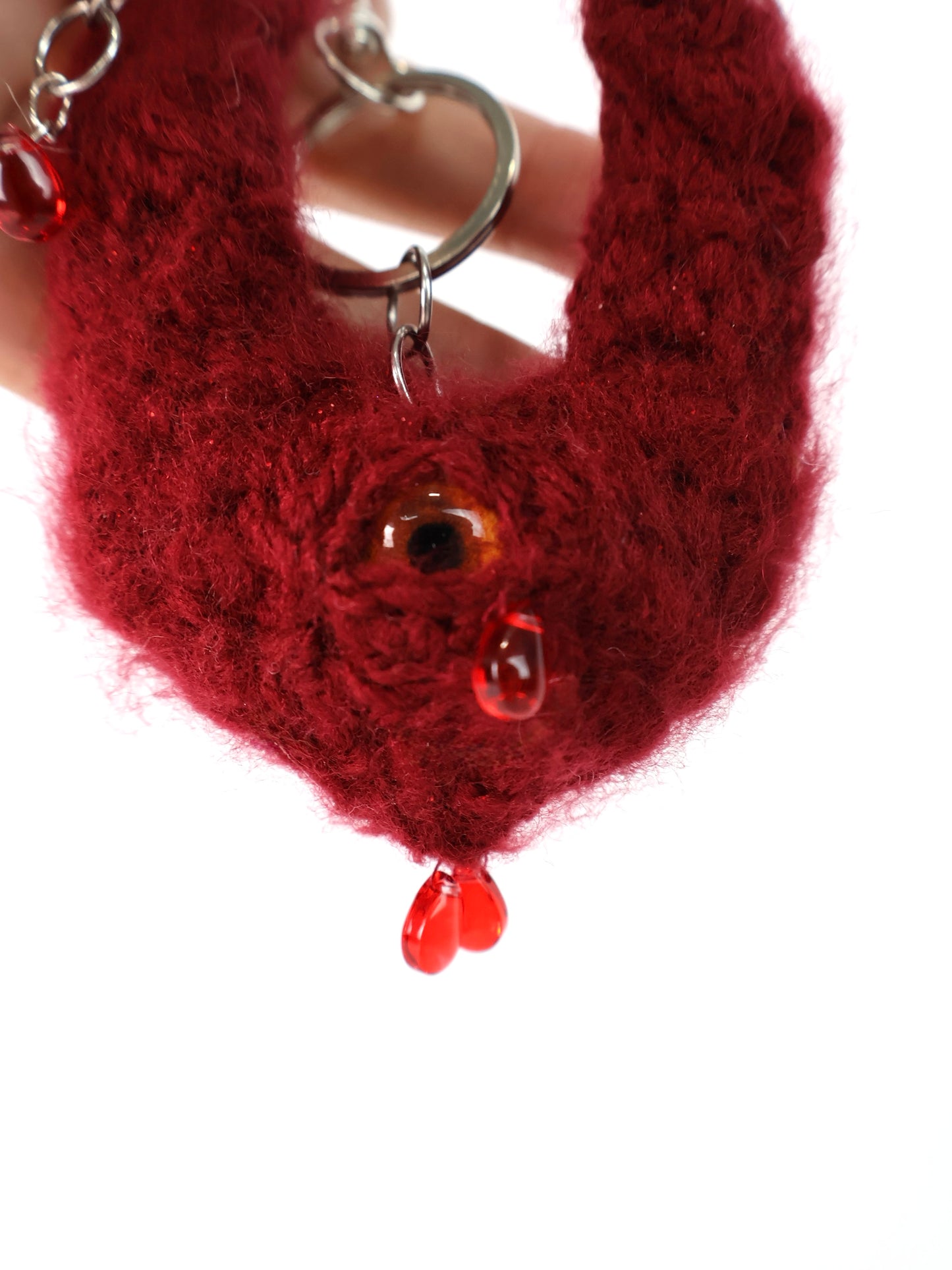 Devil Heart Keychain
