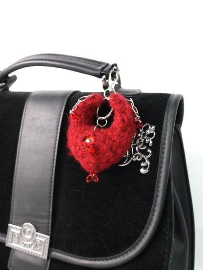 Devil Heart Keychain