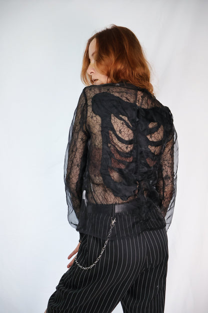 Metrom Ribcabe Upcycled Top