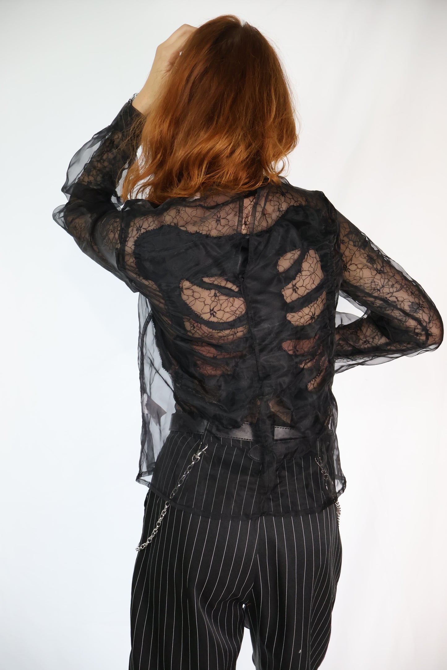Metrom Ribcabe Upcycled Top