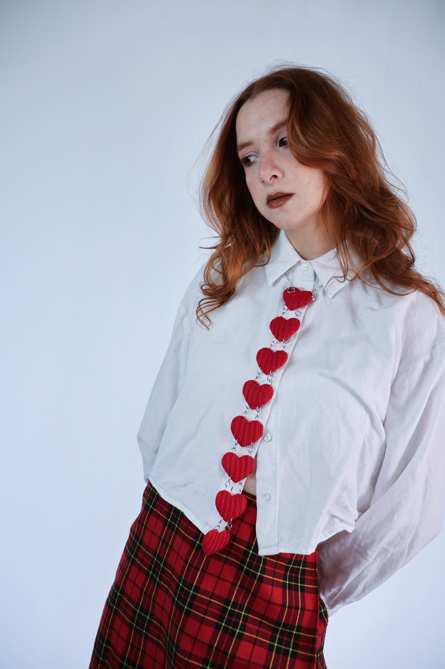 Punk Hearts Tie