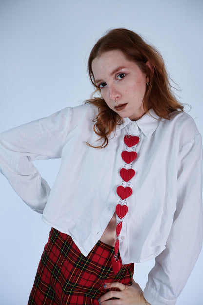 Punk Hearts Tie