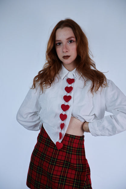 Punk Hearts Tie
